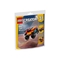 Конструктор LEGO Creator 3 v 1 Вантажівочка-монстр з відкидним дахом, 60 деталей (30691) - Pampik