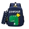 Дитячий рюкзак Evo-Kids Small Dinosaur Dark Blue, темно-синій (2418-24 Dark Blue Dinosaur) - Pampik