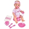 Игровой набор Simba Пупс New Born Baby Drink Уход за малышом, 43 см, розовый (5039005) - Pampik