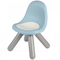 Дитячий стілець зі спинкою Smoby, 33х33х50 см, 18+ міс., блакитно-сірий (880116) - Pampik