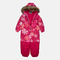 Дитячий зимовий комбінезон Huppa Wille, р.116, фуксія з принтом/фуксія (36430030-44163-116) - Pampik - 4