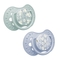 Пустышка силиконовая Lovi Blossom, динамическая, 0-6 мес, 2 шт., голубой (22/921_newboy) - Pampik
