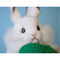 М'яка іграшка на руку Hansa Puppet Білий кролик, 34 см (7156) - Pampik - 7