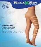 Антиварикозные компрессионные колготки Relaxsan 280 den (22-27 мм), р. 3, телесные - Pampik