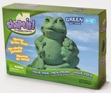 Суміш для моделювання в коробці Waba Fun Shape it, зелений, 2,3 кг (130-703) - Pampik