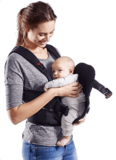 Рюкзак-кенгуру Babybjorn Baby Carrier WE, черный (92044) - Pampik - 7