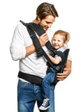 Рюкзак-кенгуру Babybjorn Baby Carrier WE, черный (92044) - Pampik - 8