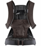 Рюкзак-кенгуру Babybjorn Baby Carrier One Mesh, чорно-коричневий - Pampik - 3