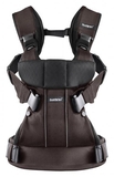 Рюкзак-кенгуру Babybjorn Baby Carrier One Mesh, чорно-коричневий - Pampik