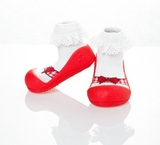 Текстильная обувь Attipas Ballet, р.19 (96-108 мм), красный - Pampik - 2