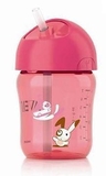 Чашка з трубочкою Philips Avent, 260 мл, рожевий (SCF760 / 00) - Pampik