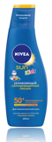 Дитячий зволожуючий сонцезахисний лосьйон Nivea SPF50, 200 мл - Pampik