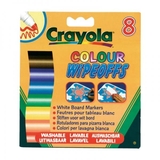 Фломастери, що стираються Crayola для письма на дошці, 8 шт. - Pampik