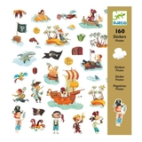 Набор наклеек Djeco Пираты, 160 шт. (DJ08839) - Pampik - 3
