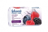 Мило Johnson's Body Care Vita Rich Відновлювальне, з екстрактом малини, 90 г - Pampik
