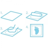 Подвійна рамочка Baby Art, натуральна - Pampik - 2