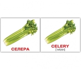 Мини-карточки Домана Вундеркинд с пеленок Овощи/Vegetables, укр.-англ. язык, 40 шт. (2100064095788) - Pampik - 5