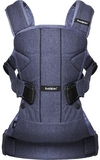 Рюкзак-кенгуру Babybjorn Baby Carrier One Denim, синій денім (93093) - Pampik - 3