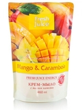 Крем-мило Fresh Juice Mango & Carambola, 460мл - Pampik