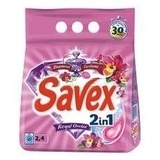 Пральний порошок Savex Diamond 2 in1 Royal Orchid, для білих і кольорових тканин, 2,4 кг