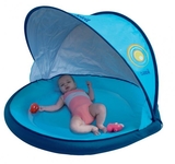 Ігровий килимок-басейн з козирком від сонця Ludi Пляж - Pampik