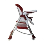 Стільчик для годування BabyHit Jam, червоний (14118) - Pampik - 4