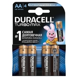 Батарейки Duracell TurboMax AA 1.5 V LR6, 4 шт. (81480368) - Pampik