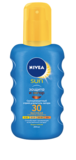 Лосьйон-підсилювач засмаги сонцезахисний Nivea Захист і засмага SPF 30, 200 мл - Pampik
