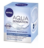 Крем Nivea пробуджувальний денний Аквасенсація для нормальної та комбінованої шкіри, 50 мл - Pampik