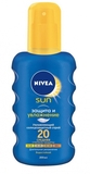 Спрей ухаживающий солнцезащитный Nivea SPF 20, 200 мл - Pampik