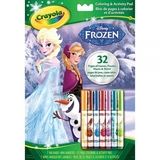 Розфарбовка з фломастерами Crayola Холодне серце (04-5900) - Pampik