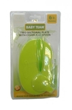 Набір посуду Baby Team (тарілка + ложка), салатовий (6003) - Pampik - 2