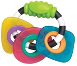 Брязкальце-прорізувач Playgro Геометричні форми (15406) - Pampik