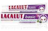 Зубна паста Lacalut Basic Чорна смородина - імбир, 75 мл - Pampik