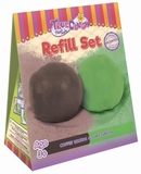 Набір сумішей для ліплення TrueDough Лаймовий-зелений і Кавово-коричневий, 2 кольори (20005) - Pampik