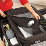 Кроватка-манеж Chicco Lullaby Dream с подвесной игрушкой, черный (79113.51) - Pampik - 3