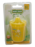 Поїльник Baby Team, 100 мл, жовтий (5000) - Pampik