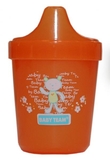 Поїльник Baby Team, 100 мл, помаранчевий (5000) - Pampik - 2