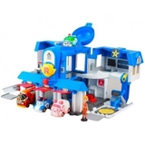 Игровой набор Robocar Poli Штаб-квартира (с фигуркой Джин) - Pampik