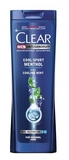 Шампунь для мужчин Clear Ледяная свежесть c ментолом, 250 мл - Pampik