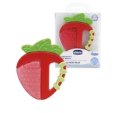 Прорізувач для зубів Chicco Fresh Relax Полуниця 4 + (2579) - Pampik