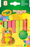 Незасихаючий пластилін Crayola, неоновий, 8 шт. (57-0313) - Pampik