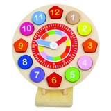 Деревянные часы Bino на подставке - Pampik