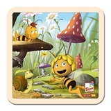 Пазл Bino Бджілка Майя в лісі, 4 елементи - Pampik