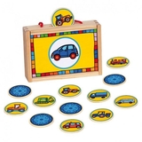 Знайди пару Bino Транспорт, 24 деталі - Pampik