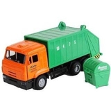 Машинка Технопарк Камаз Мусоровоз со звуковыми и световыми эффектами, 13 см (CT12-457-4WB) - Pampik