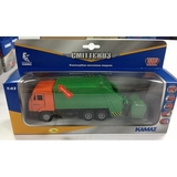 Машинка Технопарк Камаз Мусоровоз со звуковыми и световыми эффектами, 13 см (CT12-457-4WB) - Pampik - 4