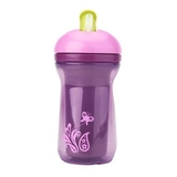Стакан-термос з трубочкою Tommee Tippee, фіолетовий, 300 мл - Pampik - 3