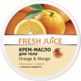 Крем-масло для тіла Fresh Juice Orange & Mango, 225 мл - Pampik