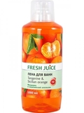 Піна для ванн Fresh Juice Tangerine & Sicilian Orange, 1 л. - Pampik